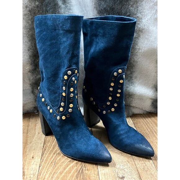 Free People Dakota Studded Western Boots 36 / 6 - Picture 4 of 9